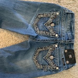 Miss me signature rise boot cut